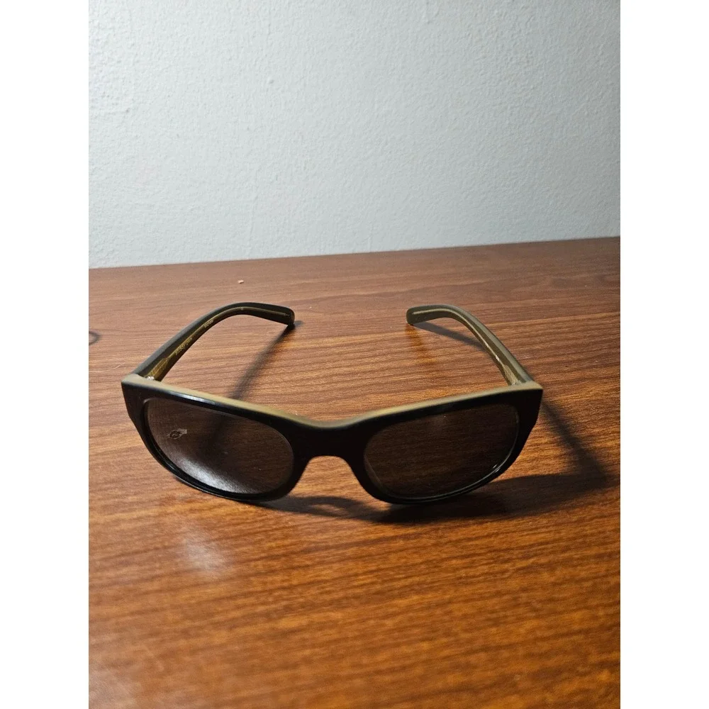 Stussy Michael Sunglasses Unisex Black Khaki 3070 Blkh Rectangular Streetwear